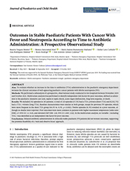 Outcomes in Stable Paediatric 244
